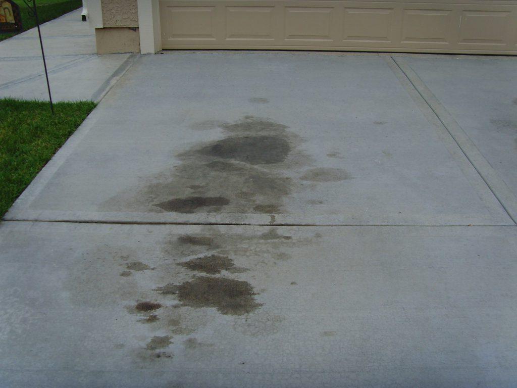 How To Remove Grease And Oil Stains From Your Garage Floor