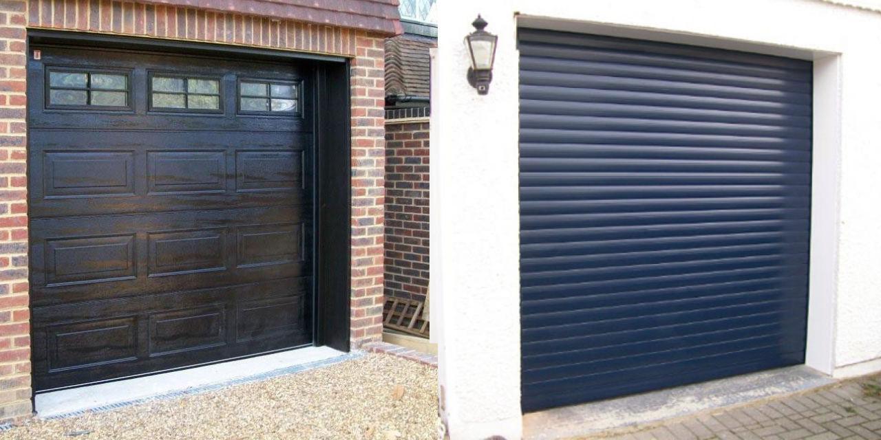 Roller Garage Doors Vs Sectional, Insulated Garage Doors Uk Reviews