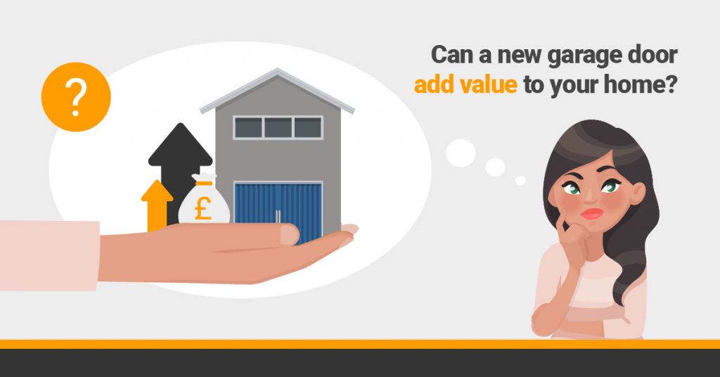 Can a garage door add value to your home?