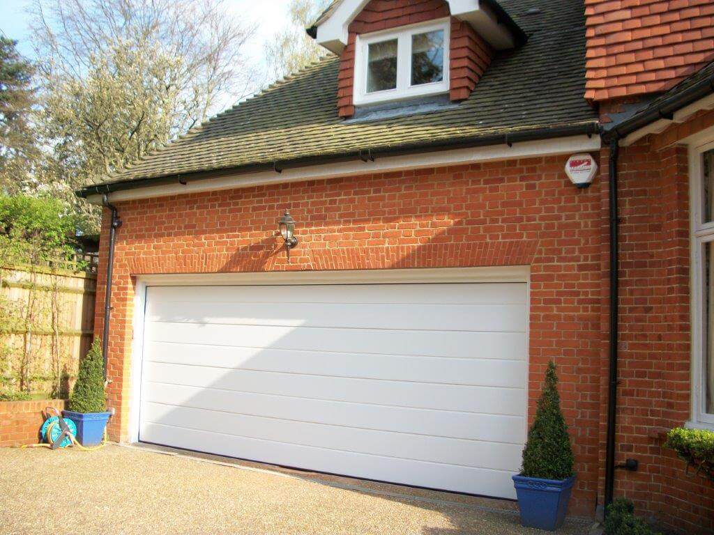 Refresh your home with a white garage door