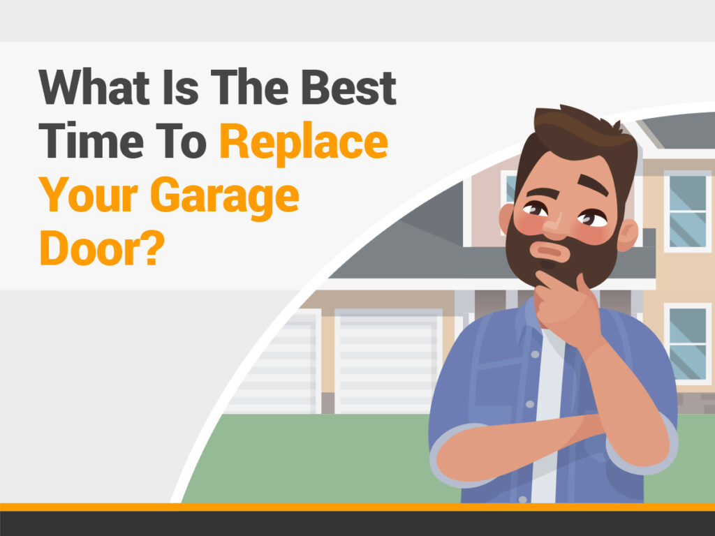 What is the best time to replace your garage door?